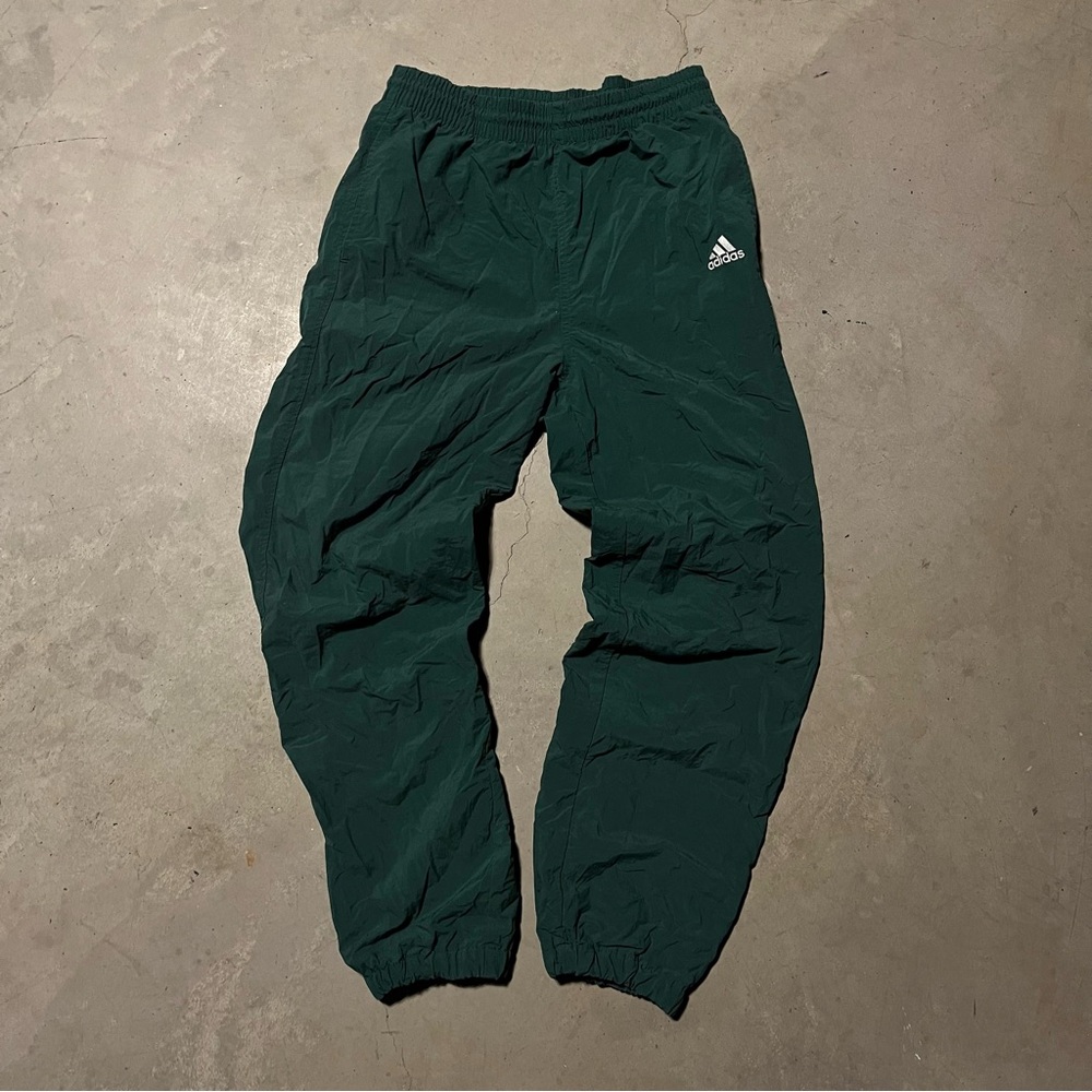 Vintage Green Adidas Track Pants